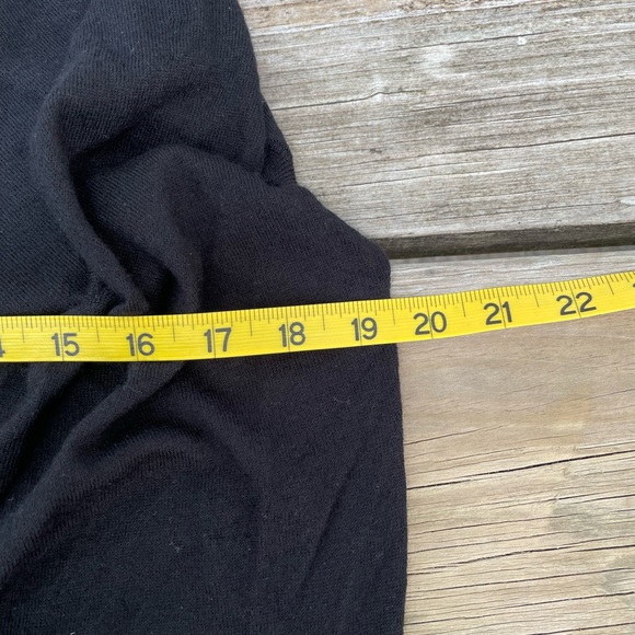 Vince Cashmere Black Sleeveless Sweater Cowlneck - Picture 8 of 10